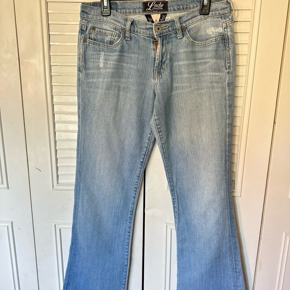 Lucky Brand Women's Flare Light Blue Jeans